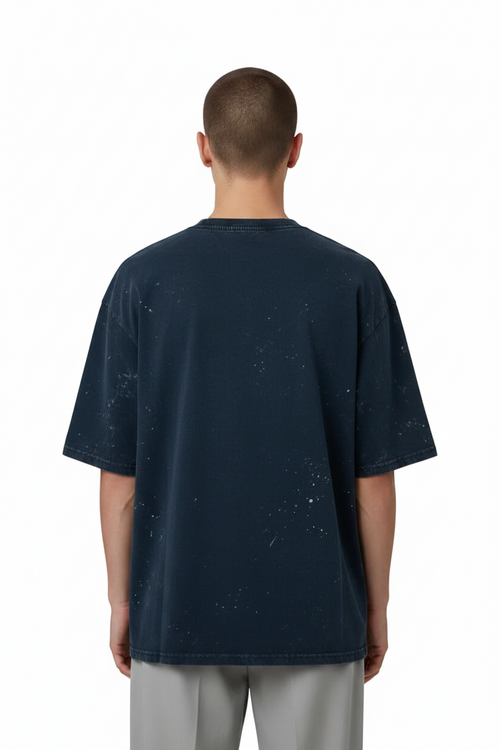 VALERIAN Acid Washed Oversized T-Shirt For Men's